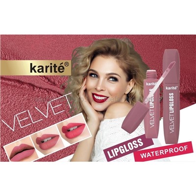 Набор жидких матовых помад Karite Velvet Lipgloss (106)