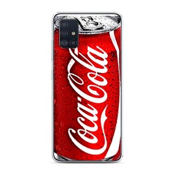 Силиконовый чехол Кока Кола на Samsung Galaxy A51