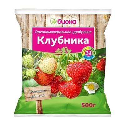 Биона-Клубника, 500г, ОМУ