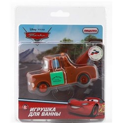 Играем вместе. Игрушка для ванной пвх Disney MCQUEEN на блист. арт. 6BLS