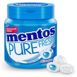 Жевательная резинка Mentos с жидким центром , со вкусом свежей мяты, 100 г