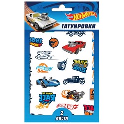 ND Play. Переводные татуировки "Hot Wheels" 2 листа, диз. 2 арт.294369