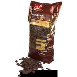 Горький шоколад Purocao (Пуракао) GLF 70% (39/41) пакет 2,5 кг