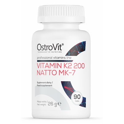 OstroVit Vitamin K2 200 Natto MK-7 90tab - ВИТАМИН K