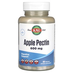 KAL Яблочный пектин - 600 мг - 120 растительных капсул - KAL