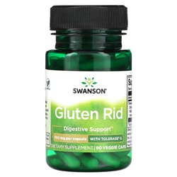 Swanson Gluten Rid с толеразой G, 100 мг, 90 растительных капсул