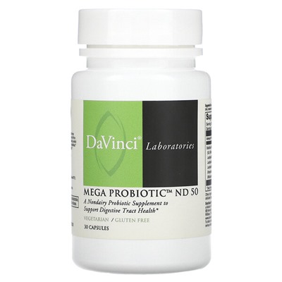 DaVinci Мега Пробиотик ND 50, 30 капсул
