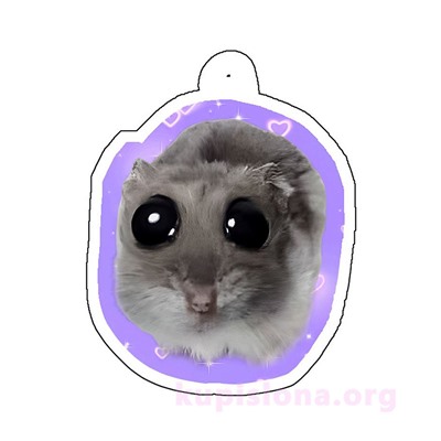 Брелок «Sad hamster»