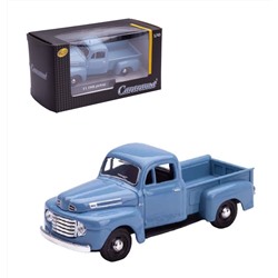 Cararama. Мини-модель 1:43 "Ford F1 1948 Pickup" металл. голубая арт.7528