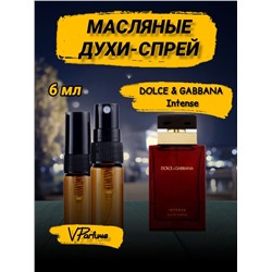 Духи Дольче Габбана масляные Pour femme intense (6 мл)