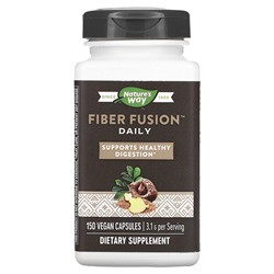 Nature's Way Fiber Fusion Daily - 3 г - 150 веганских капсул - Nature's Way