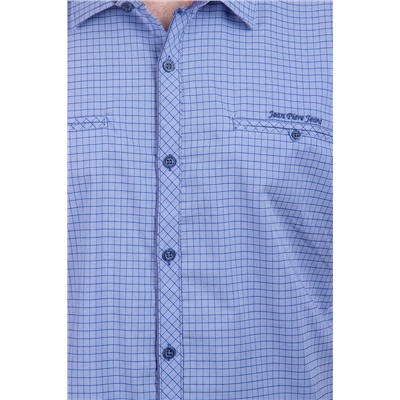 Рубашка 1514В голубой JIAN PIERE