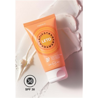 Крем для лица солнцезащитный антивозрастной SPF 30 Leto