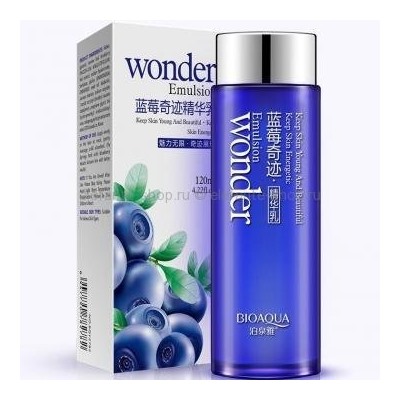 Эмульсия для лица BIOAQUA WONDER EMULSION  с черникой