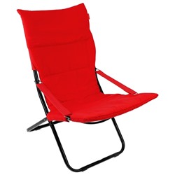 Кресло-шезлонг, 85x64x86 мм, цвет винный