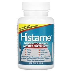 Naturally Vitamins Histame - Поддержка при непереносимости пищи - 30 капсул - Naturally Vitamins