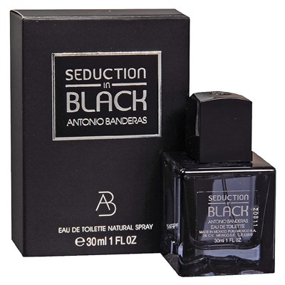 Флакон A. BANDERAS SEDUCTION IN BLACK m EDT 4 ml