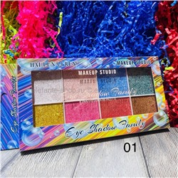 Палетка теней для век Hai Lun Ren Eye Shadow Family 8 colors #01 (125)