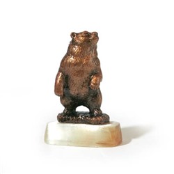 Фигурка Медведь Кроха мини стоит боком, 13132