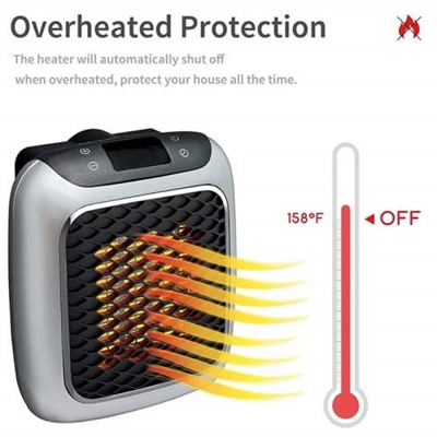 Портативный настенный мини-обогреватель Handy Heater Turbo 800, 10 кв.м, 800 Вт оптом