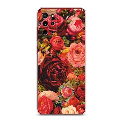 Силиконовый чехол Розы винтажные на Samsung Galaxy S20 Plus