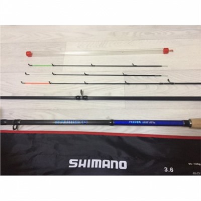 Фидер SHIMANO штекер. 3.0м, 3-х коленный (3 конч.)тест 60-180