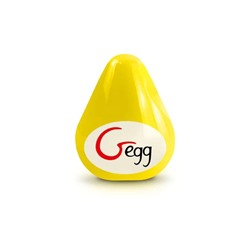 Мастурбатор яйцо Gvibe Gegg Yellow, 6.5х5 см (желтый)