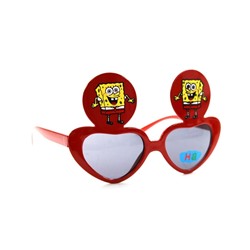 Детские солнцезащитные очки 2212 губка боб красный