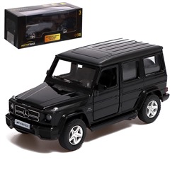 Машина металлическая MERCEDES-BENZ G63 AMG, 1:32, открываются двери, инерция, цвет чёрный