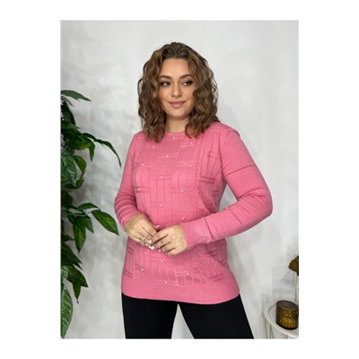 пуловер 611-7 (615)розовый