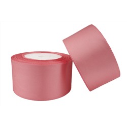 Однотонная атласная лента (перламутрово-розовый), 50мм * 25 ярдов (+-1)