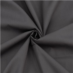 Ткань на отрез тиси 150 см цвет темно-серый1