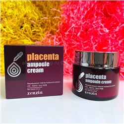 Крем с плацентой Zenzia Placenta Ampoule Cream 70ml (13)