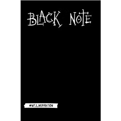 Black Note. Креативный блокнот с черными страницами (мягкая обложка)