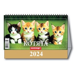 Календарь Домик 2024 КОТЯТА  3800012