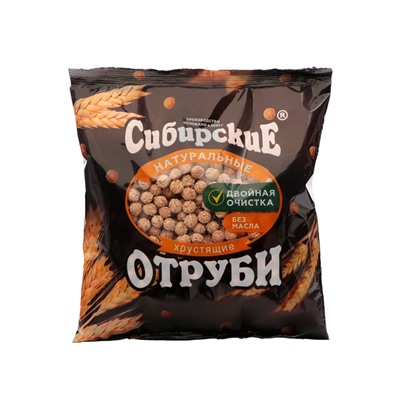 Сибирские отруби Натуральные хрустящие, 100 г