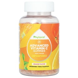 Phytoral Advanced Vitamin C Gummies, Orange, 60 Gummies