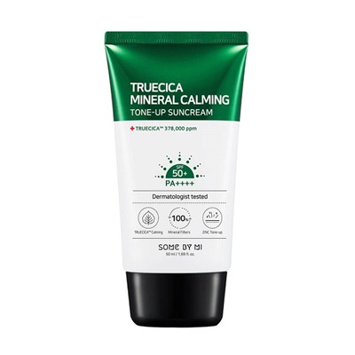 SOME BY MI TRUECICA MINERAL CALMING TONEUP SUNCREAM Солнцезащитный крем для лица