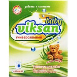 Стиральный порошок"VIKSAN" baby универс.автомат"Алое вера"400г