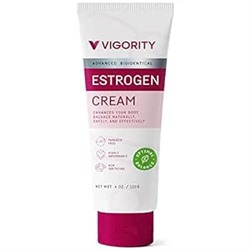 Estrogen Cream For Women, Natural Bioidentical, Hot Flashes Menopause Relief, Estrogen Cream With Wild Yam, Menstrual Cycle & Body Balance Support, Helps Reduce Hot Flashes, Paraben-Free, Vegan, 3-Month Supply(4 Oz)