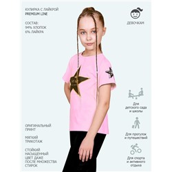 Футболка детская KETMIN STAR цв.Розовый