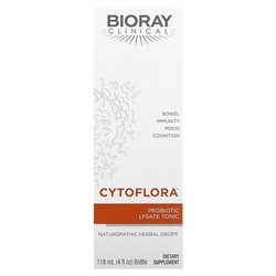 Bioray CytoFlora, Пробиотический Лизат Тоник - 118 мл - Bioray