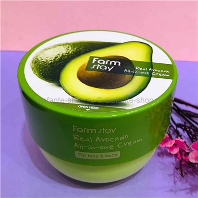 Крем для лица и тела FarmStay Real Avocado All-In-One Cream, 300 мл (78)