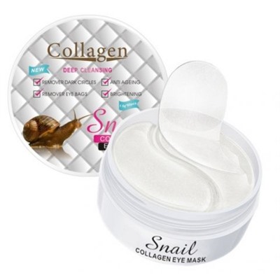 Патчи для глаз SNAIL COLLAGEN EYE MASK 60 шт