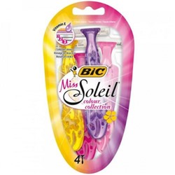 Станок одноразовый жен. 4 шт/уп. BIC 3 MISS SOLEIL 931539