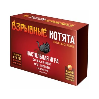 Наст.игра МХ "Взрывные котята" арт.915083 РРЦ 990 руб.