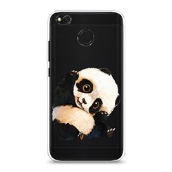 Силиконовый чехол Большеглазая панда на Xiaomi Redmi 4X