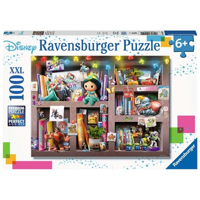 Ravensburger. Пазл карт. 100 арт.10410 "Герои мультфильмов Дисней"