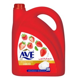 "AVE" Средство для мытья посуды (3750г) Клубника и цветы.4