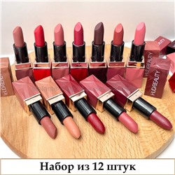 Матовые помады Huda Beauty, 12 штук